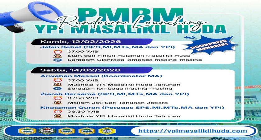 YPI Masalikil Huda Tahunan Gelar Launching PMBM 2026 dengan Rangkaian Kegiatan Religi dan Kebersamaan